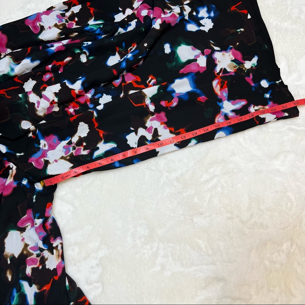 1. State Jumpsuit Romper Floral Culotte Black Colorful - Picture 12 of 13